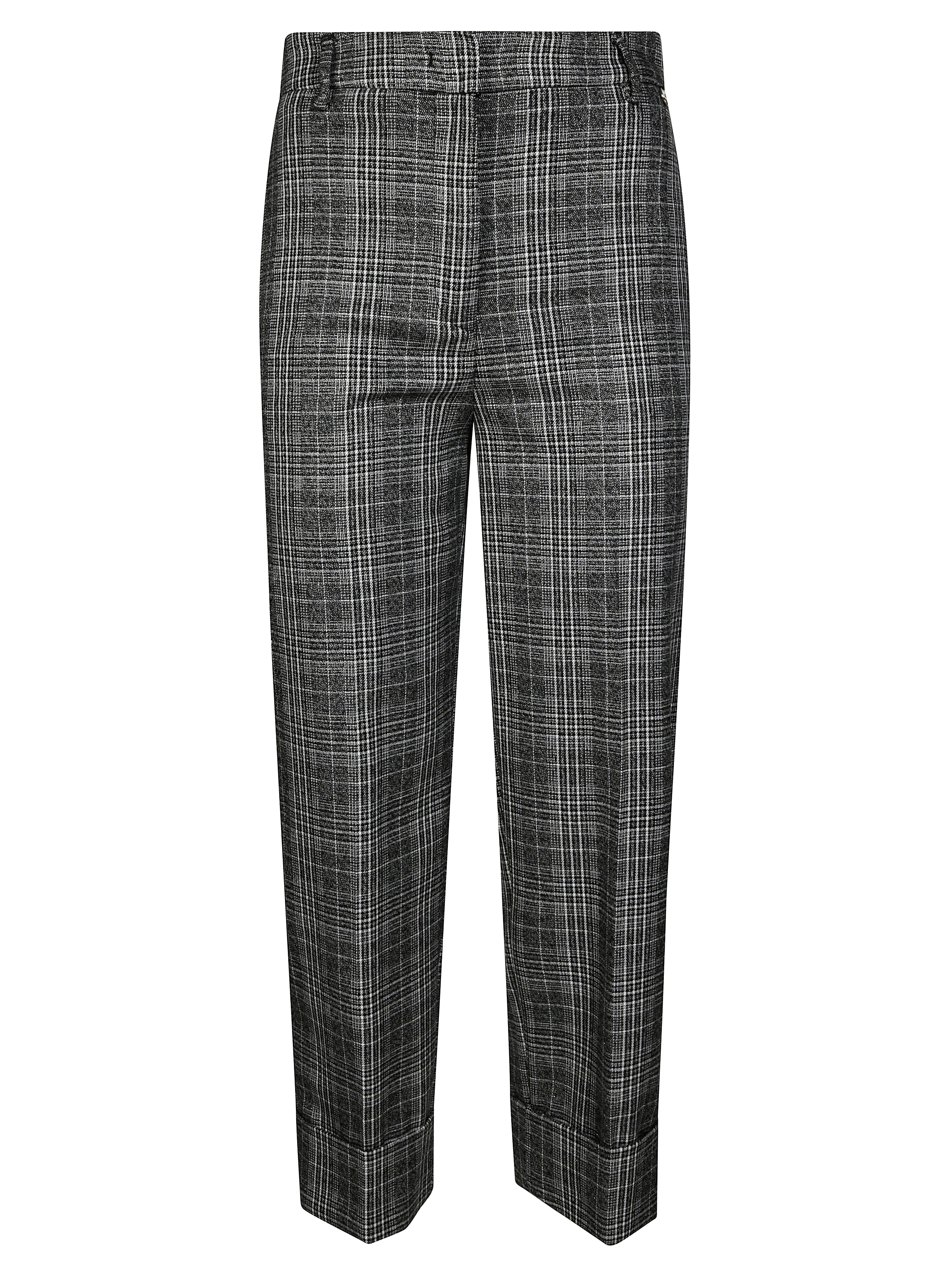 LIUJO Men's Stylish Trousers with Detailed Cuff