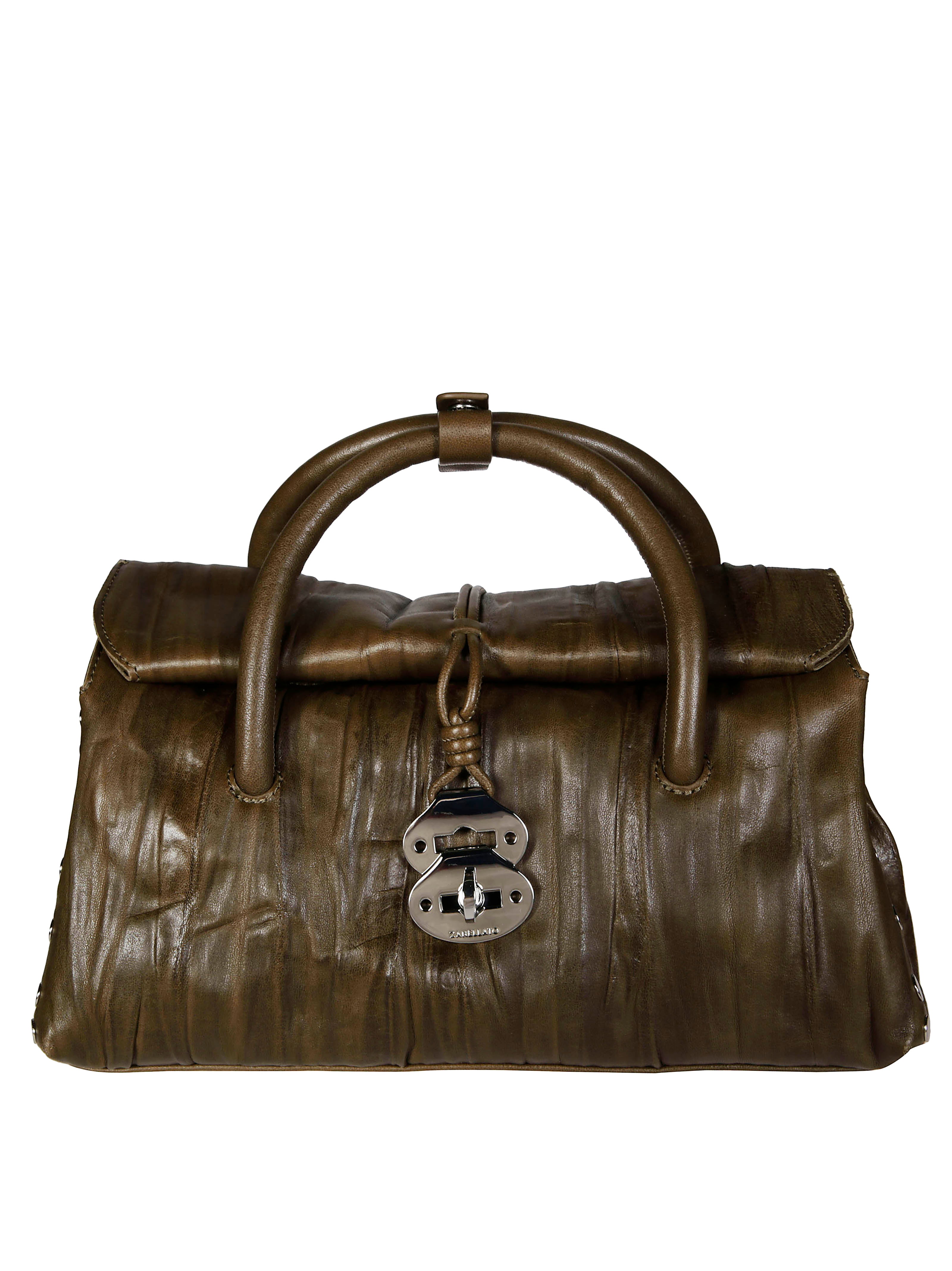 ZANELLATO Mini Pleated Crossbody Bag