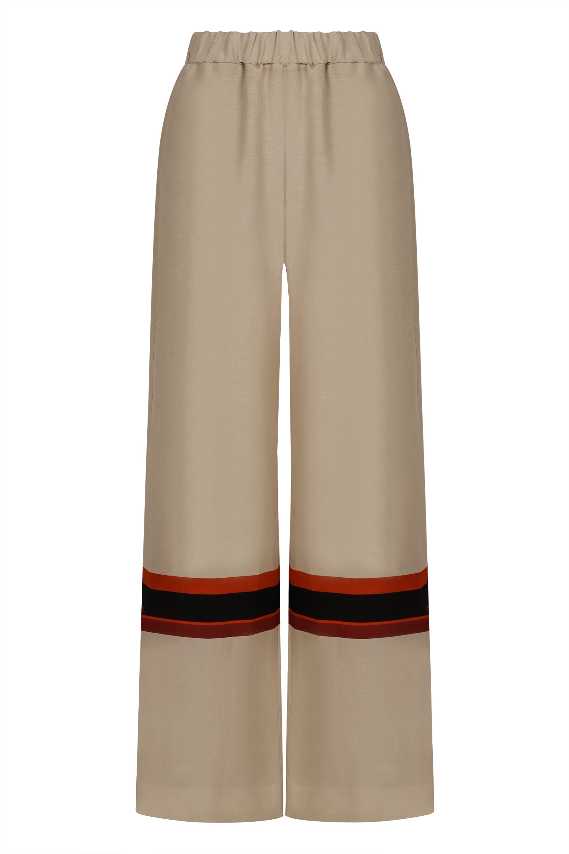 RAQUEL DINIZ Linen and Silk Trousers for Women
