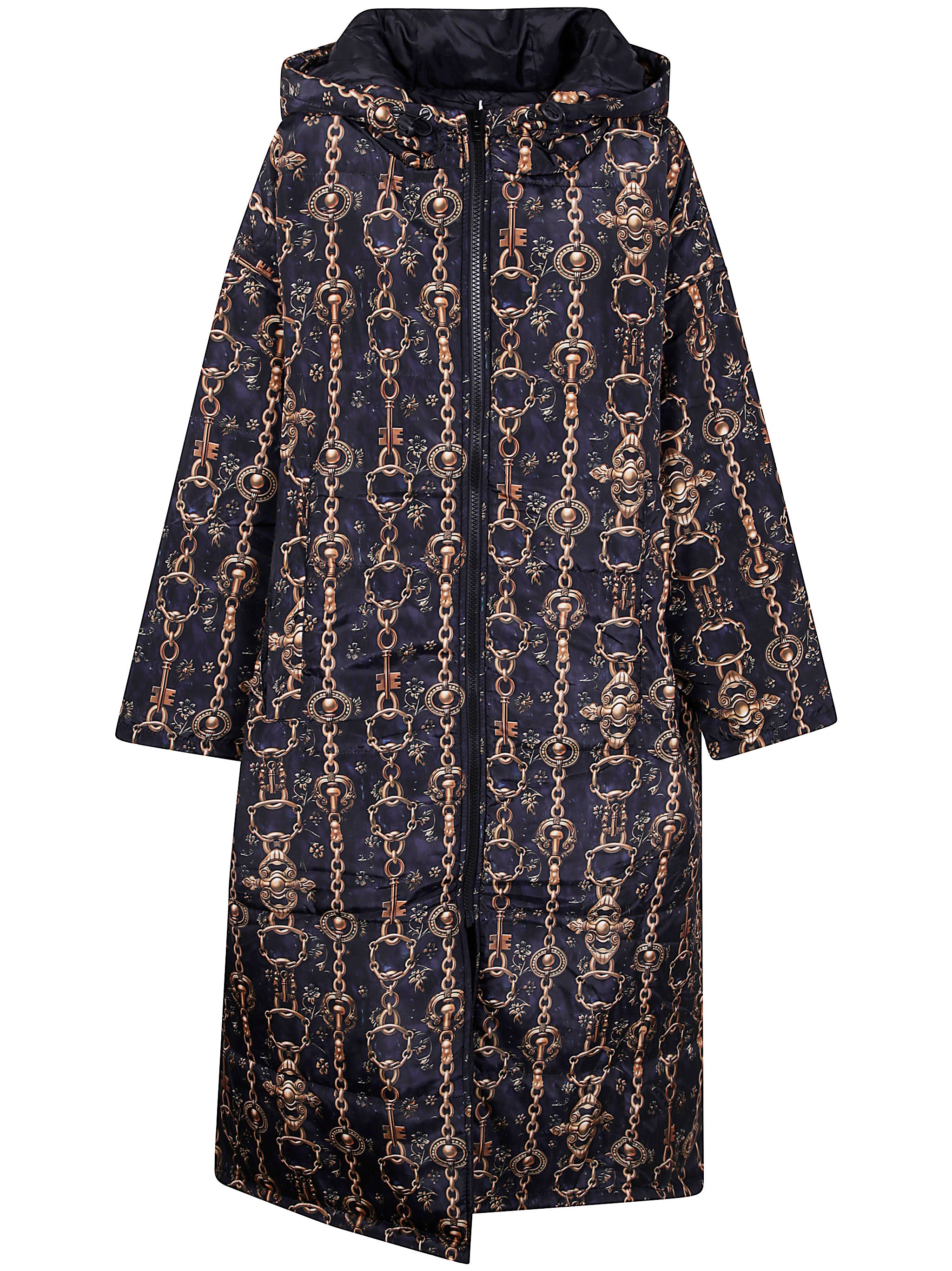 SITTING SUITS Fortuna Mini Print Raincoat for Women