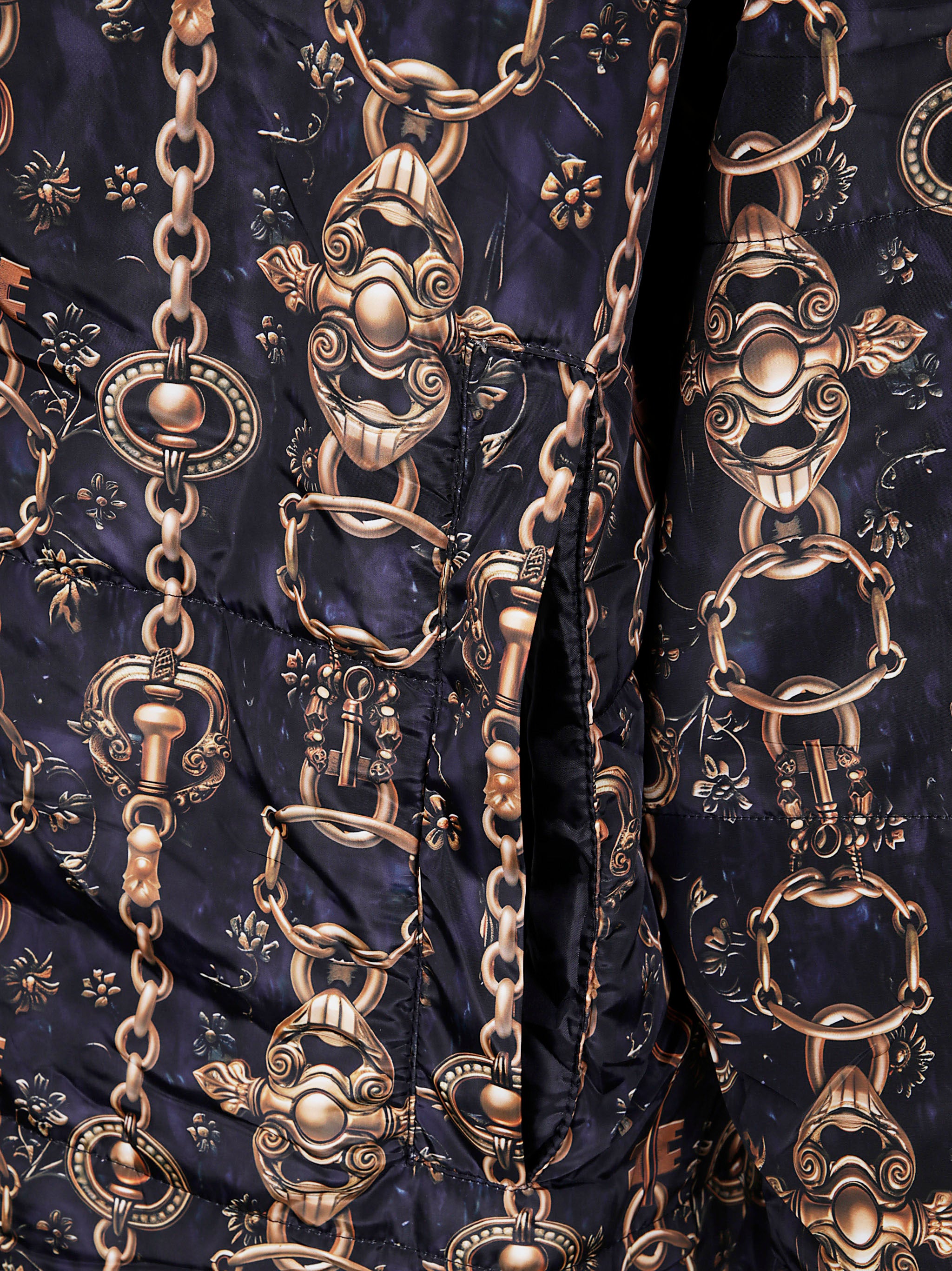 SITTING SUITS Fortuna Mini Print Raincoat for Women