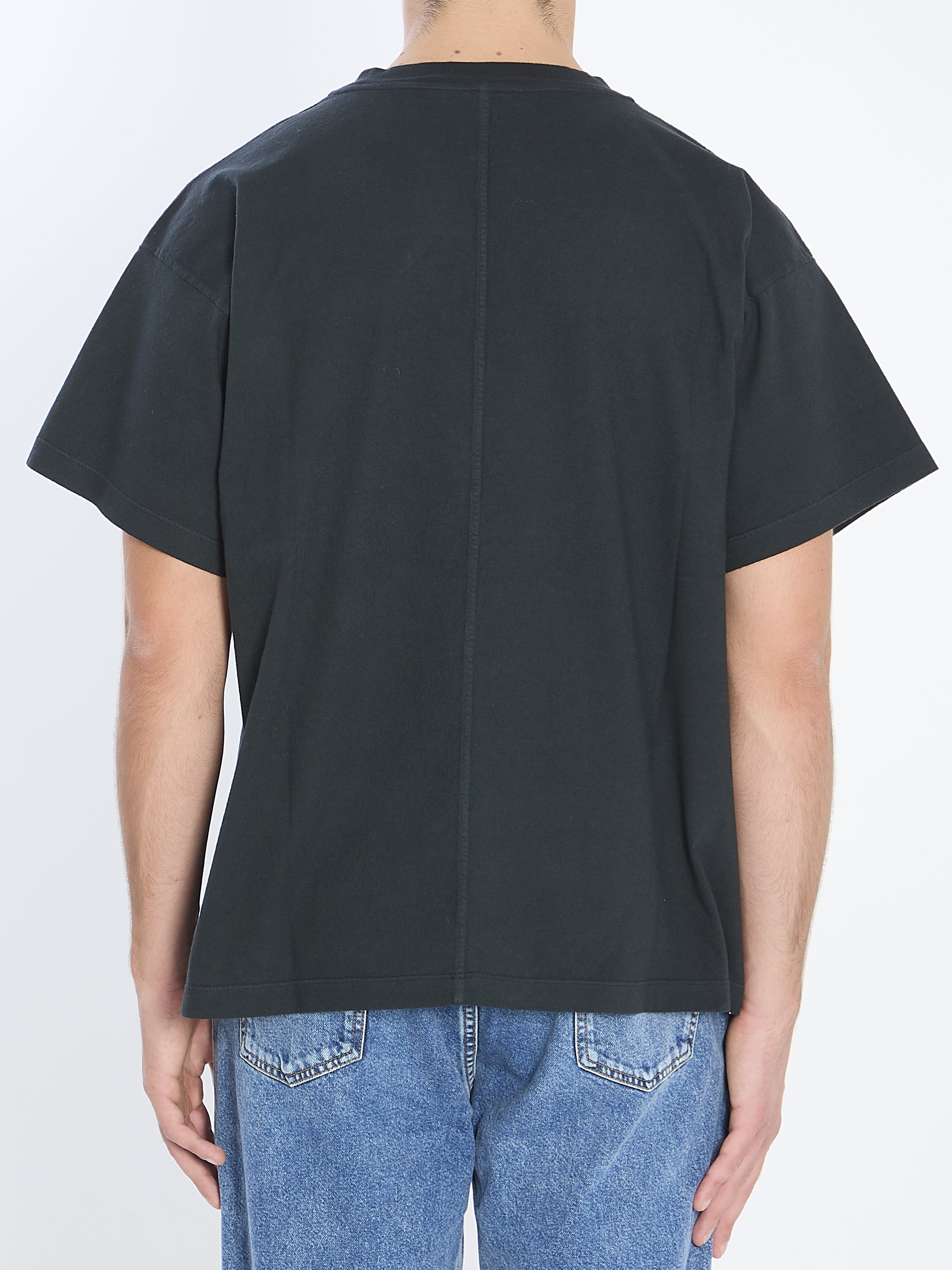 THE ROW Boxy Fit Cotton T-Shirt - Size L