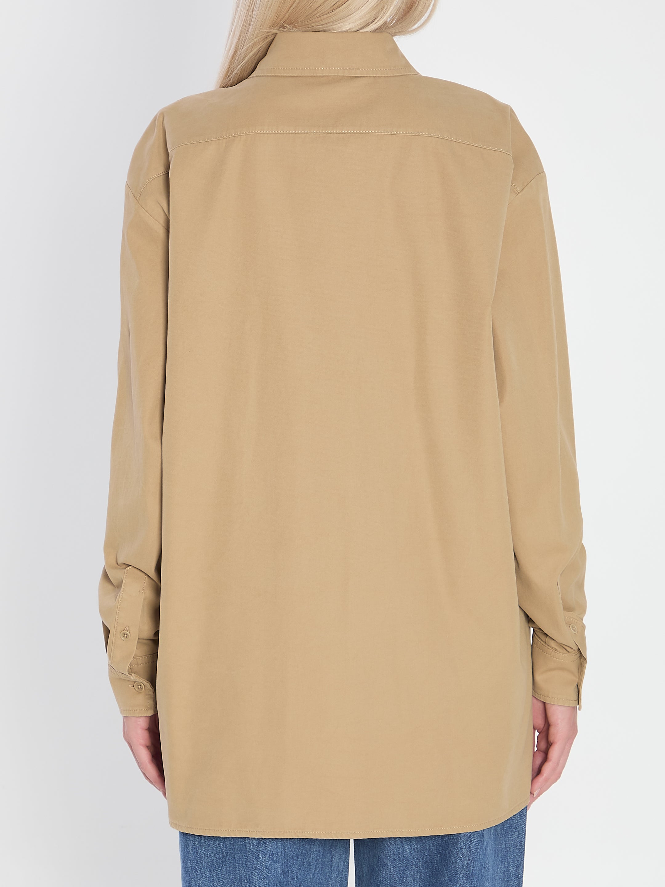 THE ROW Oversized Long Sleeve Shirt - Size 04