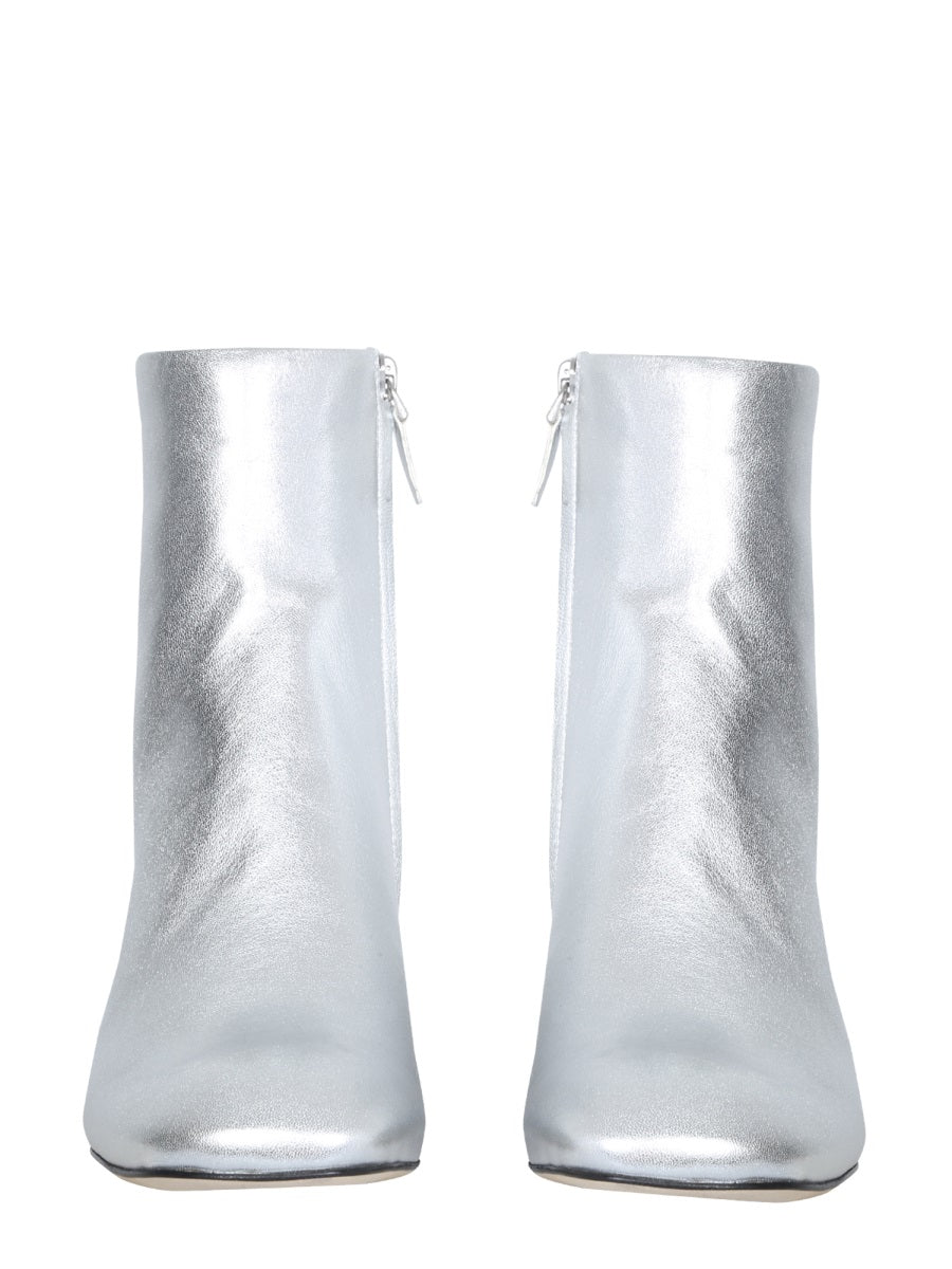 NICHOLAS KIRKWOOD Crystal-Covered Square Heel Boots - Stylish Footwear for Women