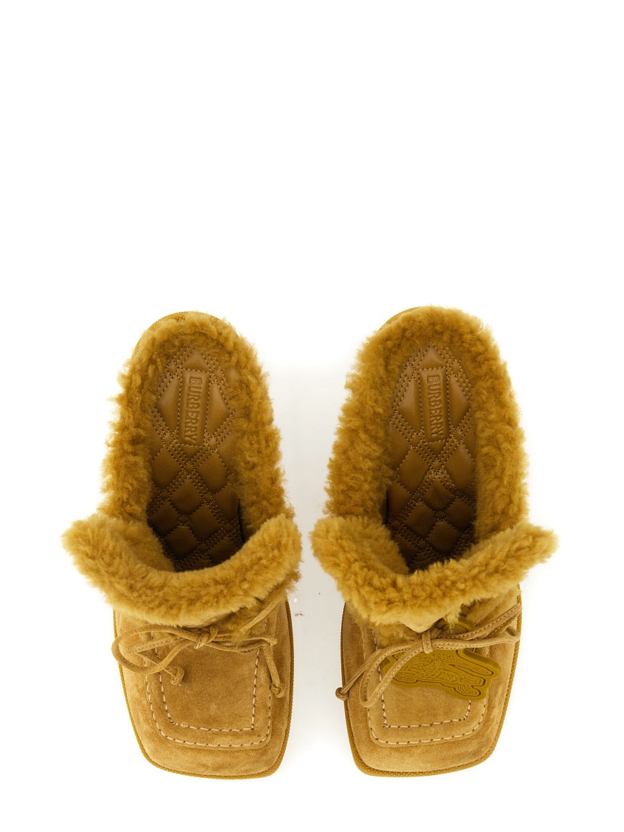 BURBERRY Highland 90 Flat Sandals