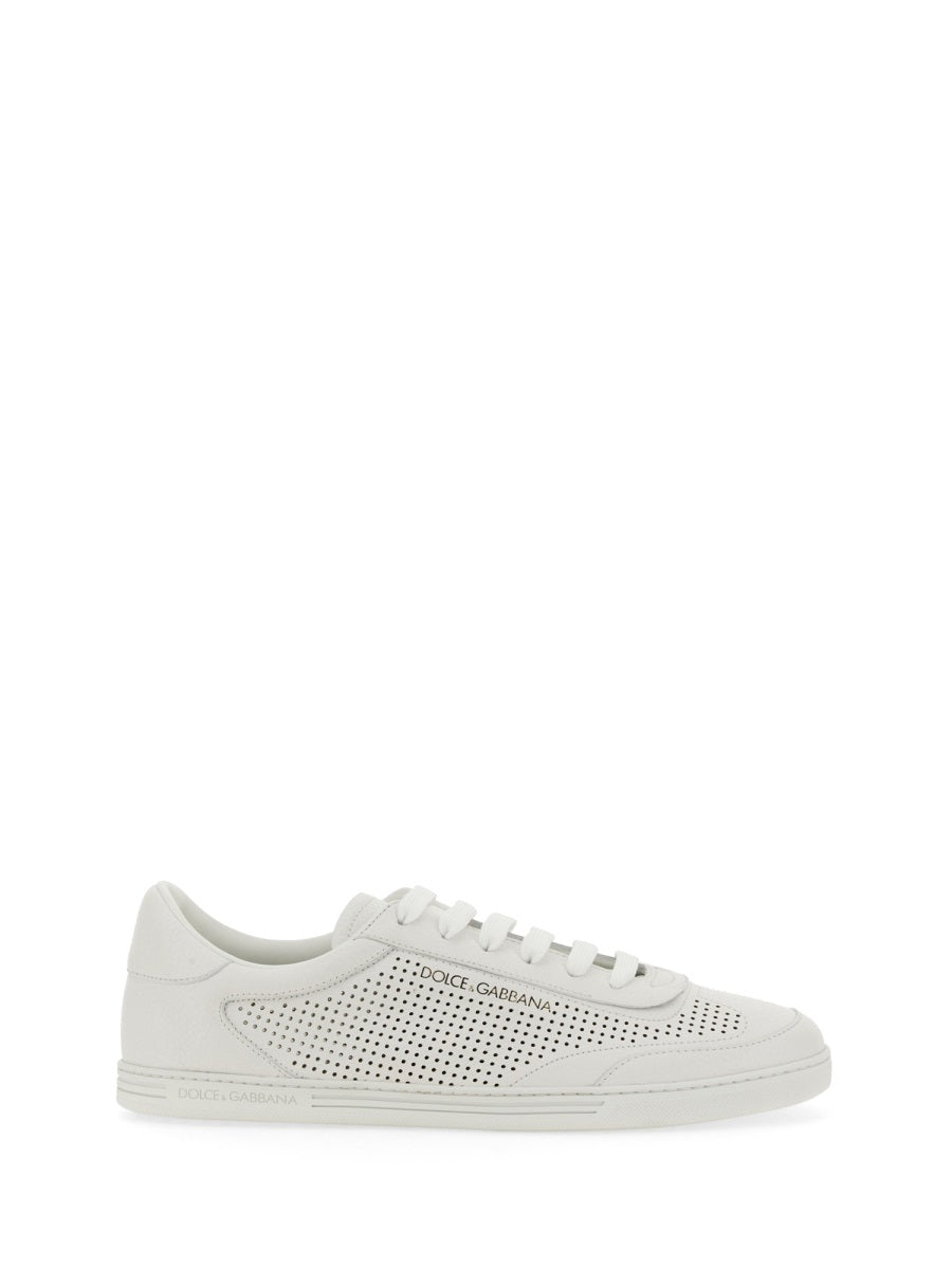 DOLCE & GABBANA Premium Leather Sneakers - SS24 Collection
