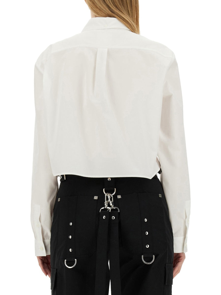 GIVENCHY Cropped Mini Shirt