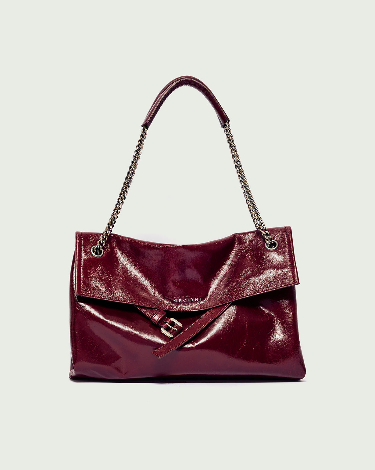 ORCIANI Shoulder Bag with Chain Handles