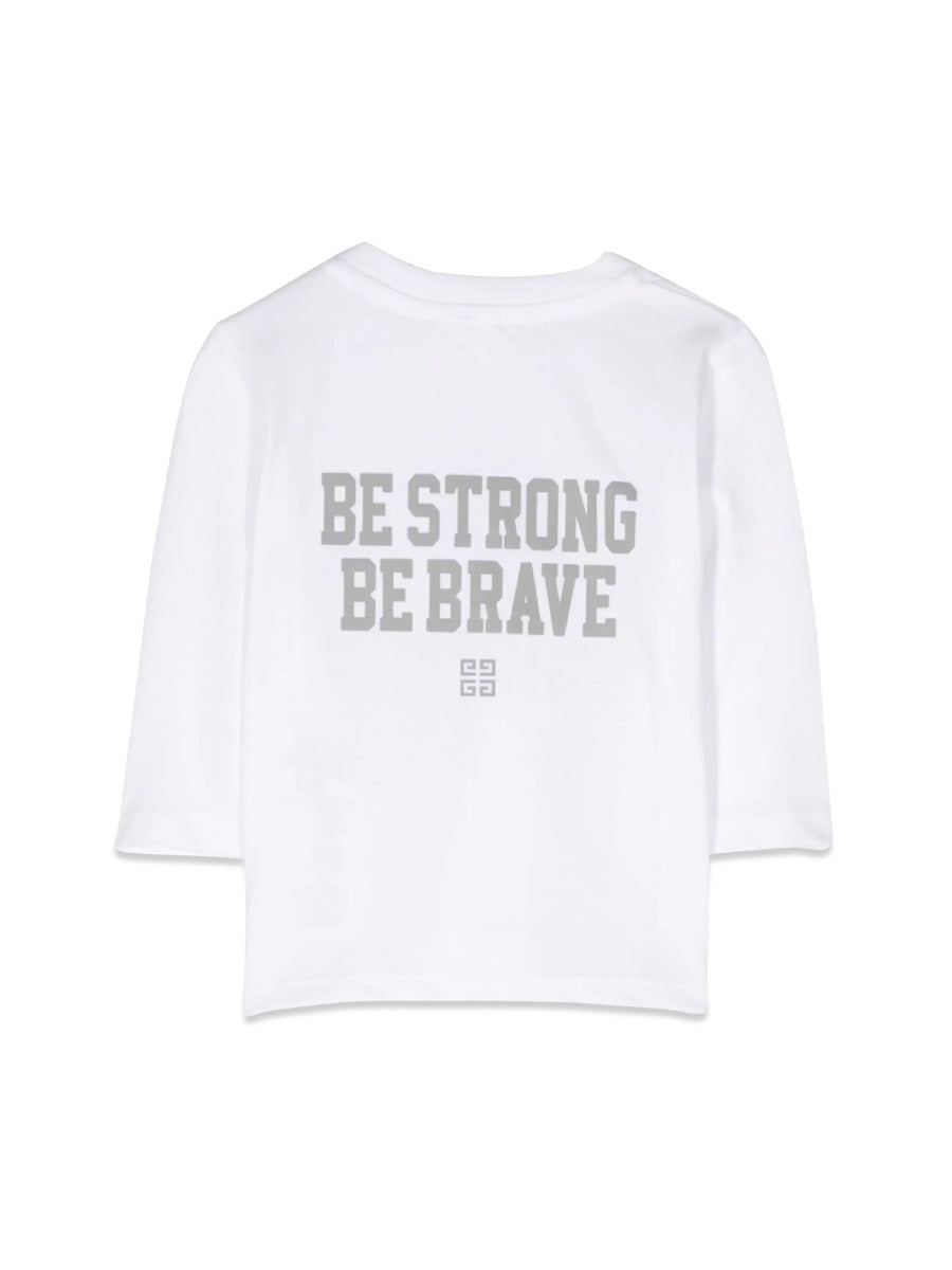 GIVENCHY Mini Logo Sentence T-Shirt for Boys