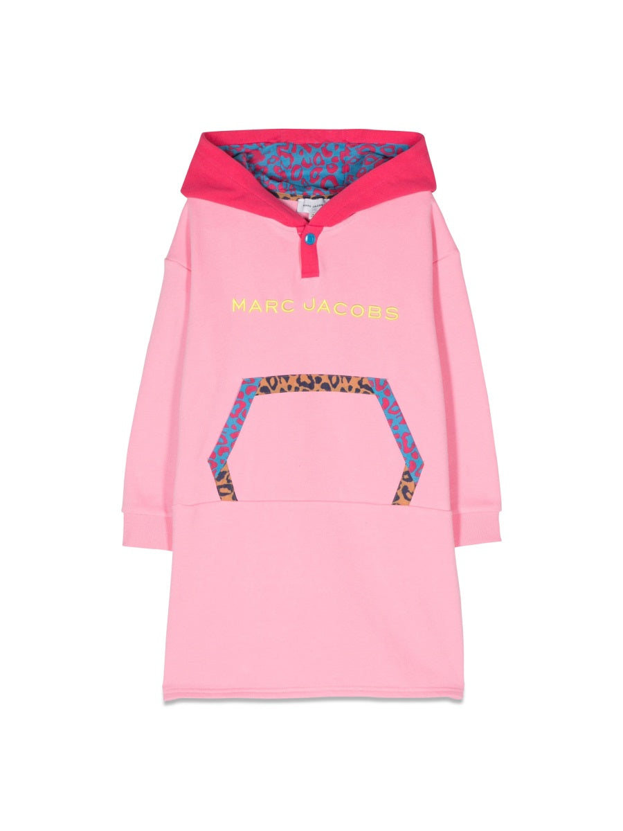 MARC JACOBS Mini Hooded Dress for Girls