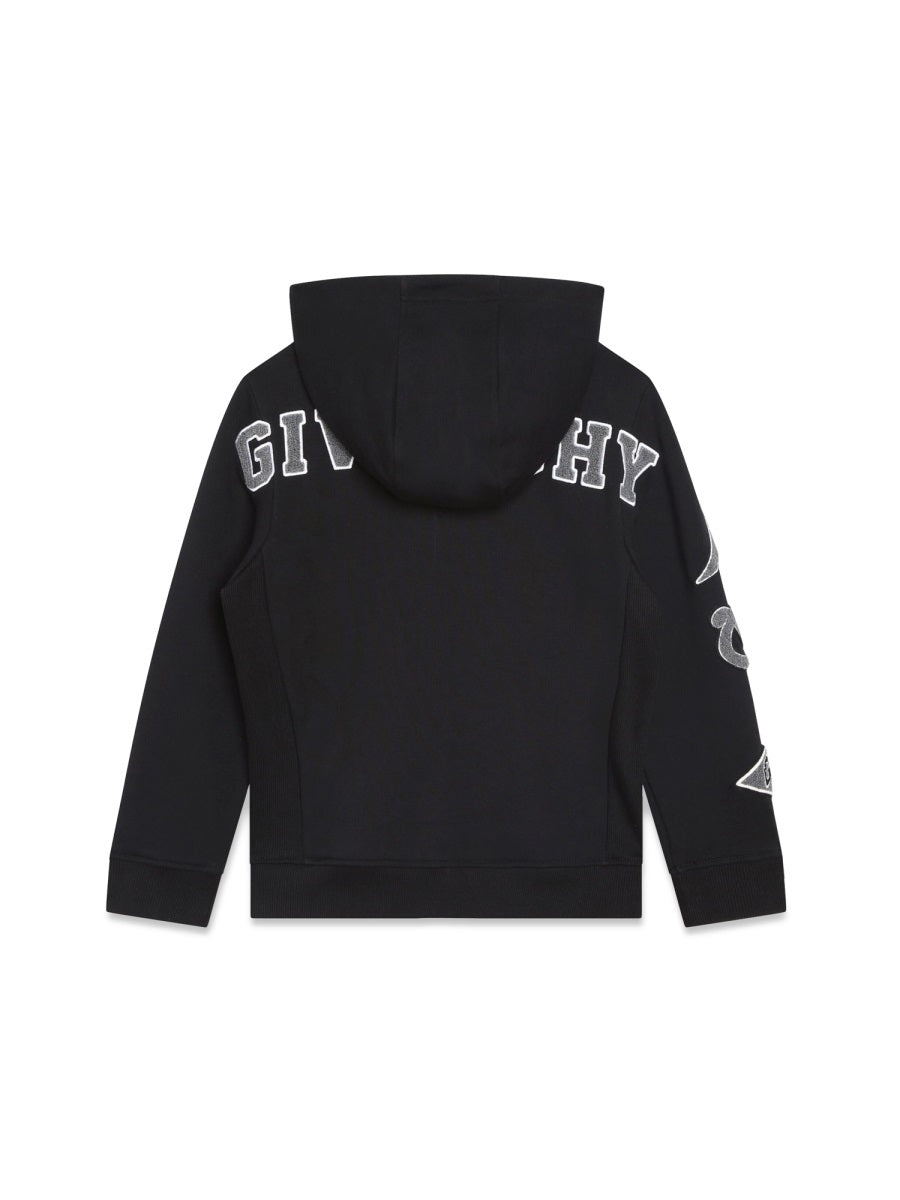 GIVENCHY Zippered Hoodie for Boys
