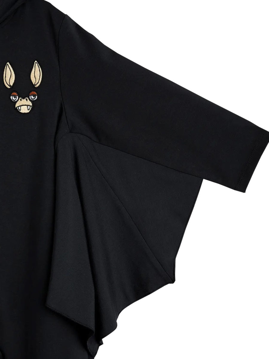 MINI RODINI Mini Bat Sleeve Onesie for Boys