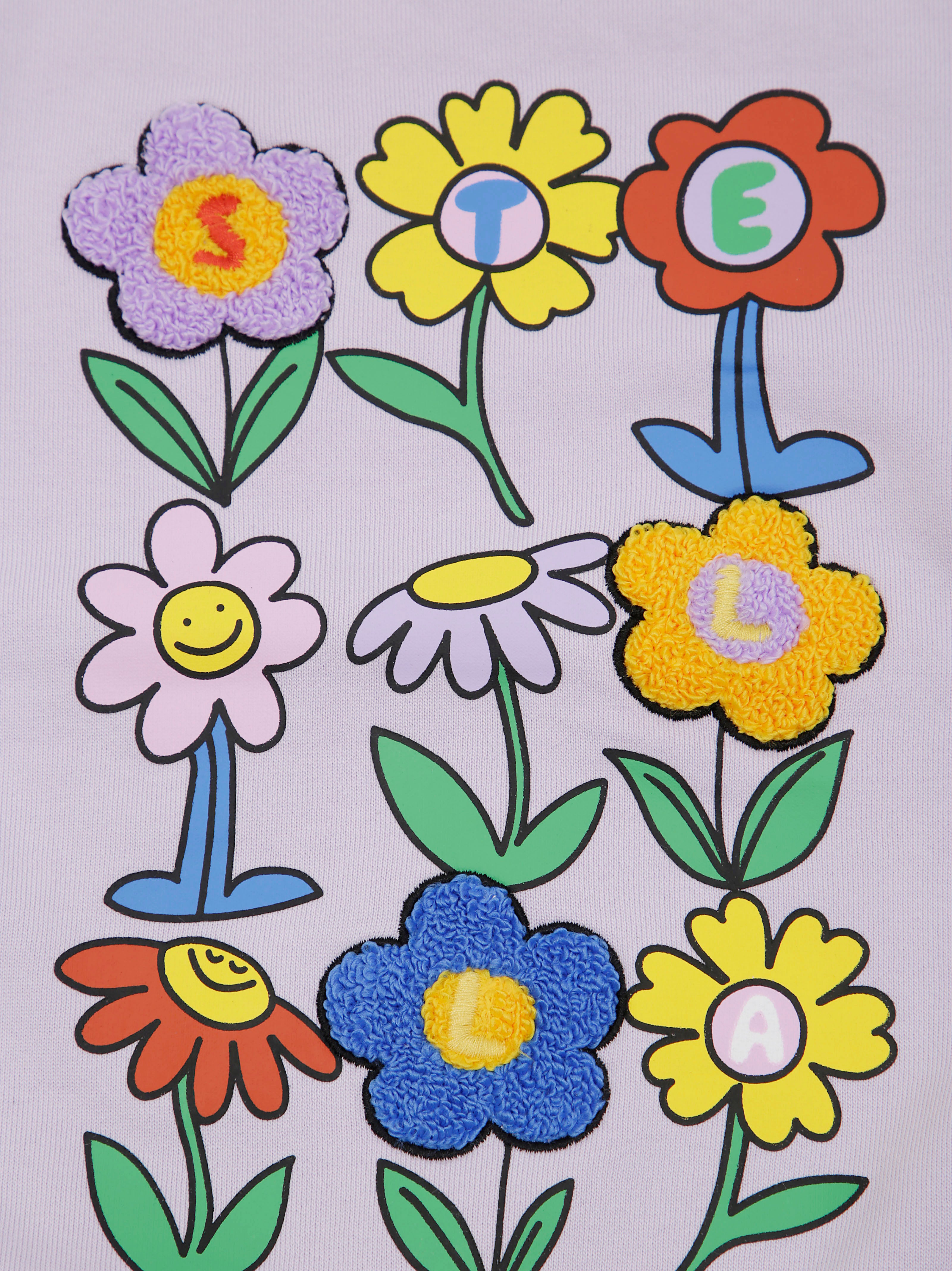 STELLA MC CARTNEY JUNIOR Floral Print Kid's Sweatshirt