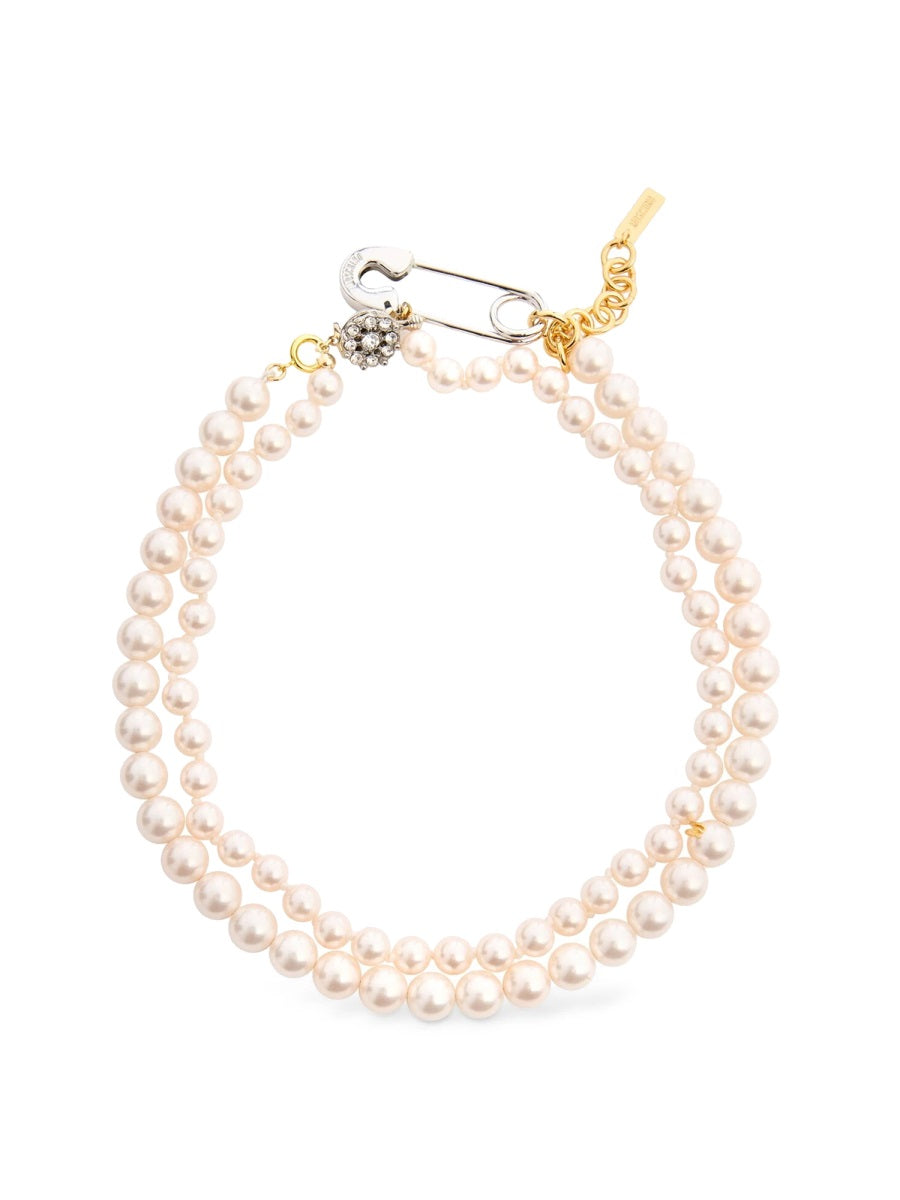 MOSCHINO COUTURE Elegant Pearl Necklace
