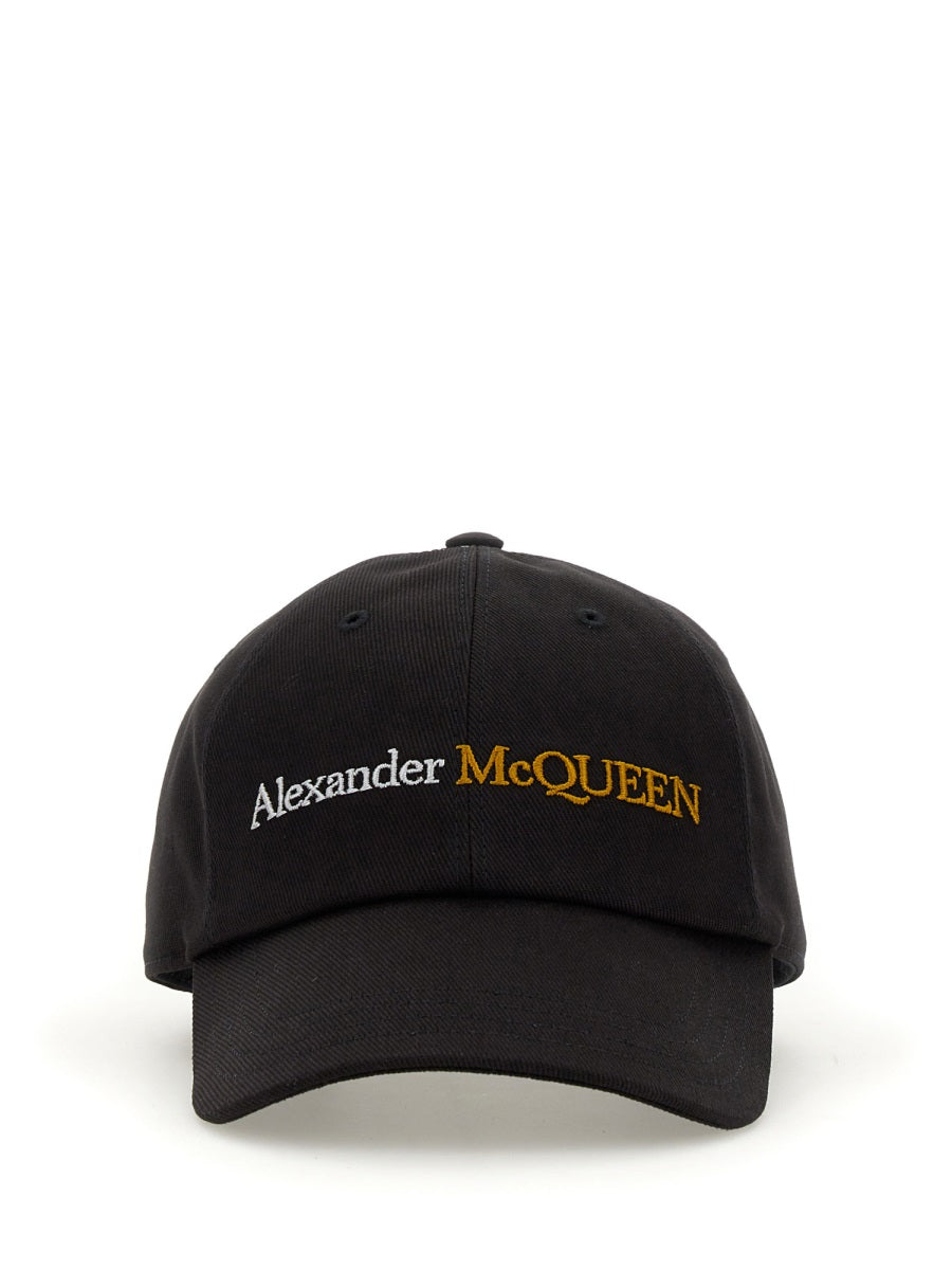 ALEXANDER McQUEEN Logo Baseball Hat - SS24 Collection