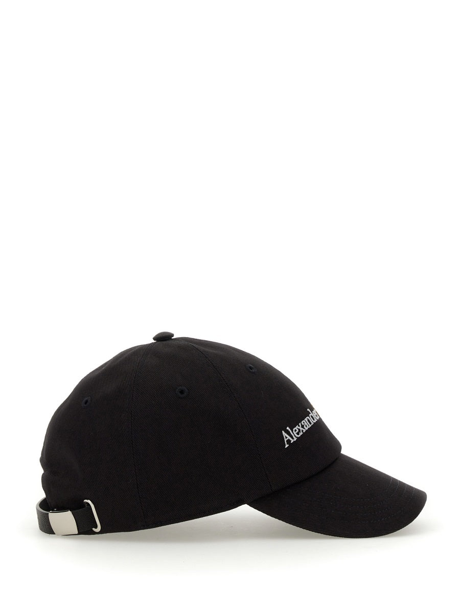 ALEXANDER McQUEEN Logo Baseball Hat - SS24 Collection