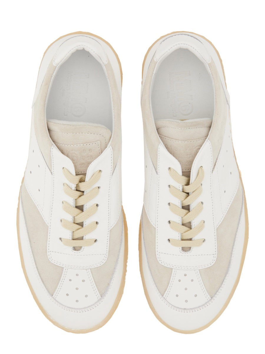 MM6 MAISON MARGIELA Women's Court Sneakers with Rubber Sole - 4 cm
