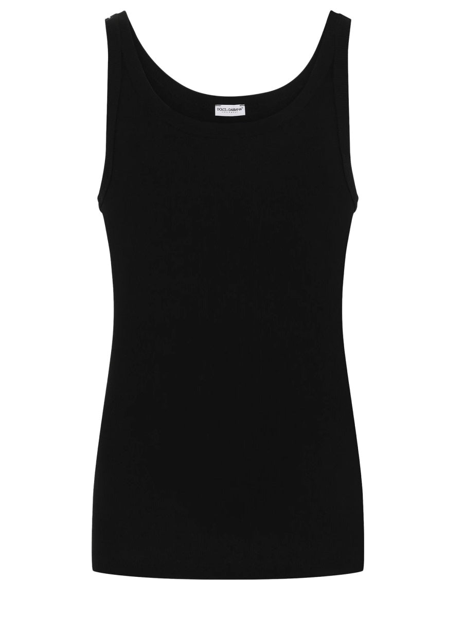 DOLCE & GABBANA Men's Classic Cotton Tank Top - Marcello