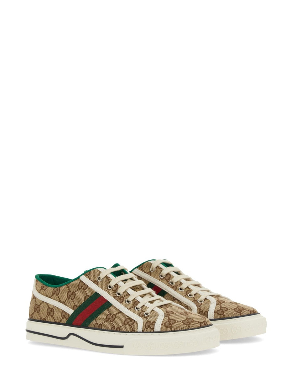 GUCCI Vintage-Inspired Tennis Sneakers