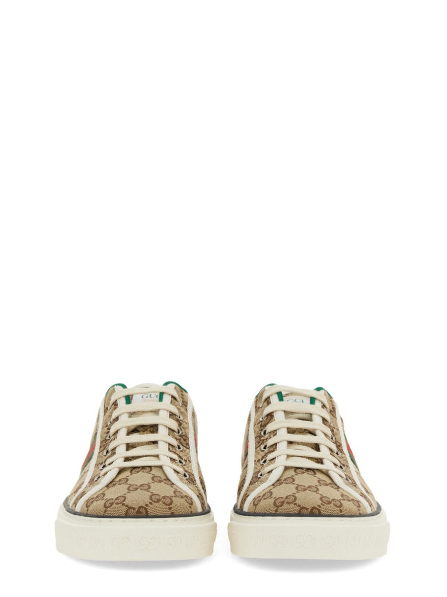 GUCCI Vintage-Inspired Tennis Sneakers