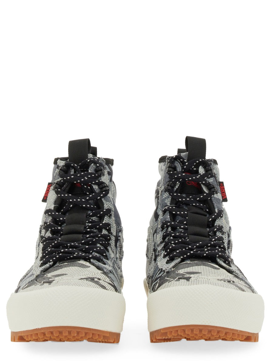 VANS High-Top Sneakers with Rubber Waffle Sole