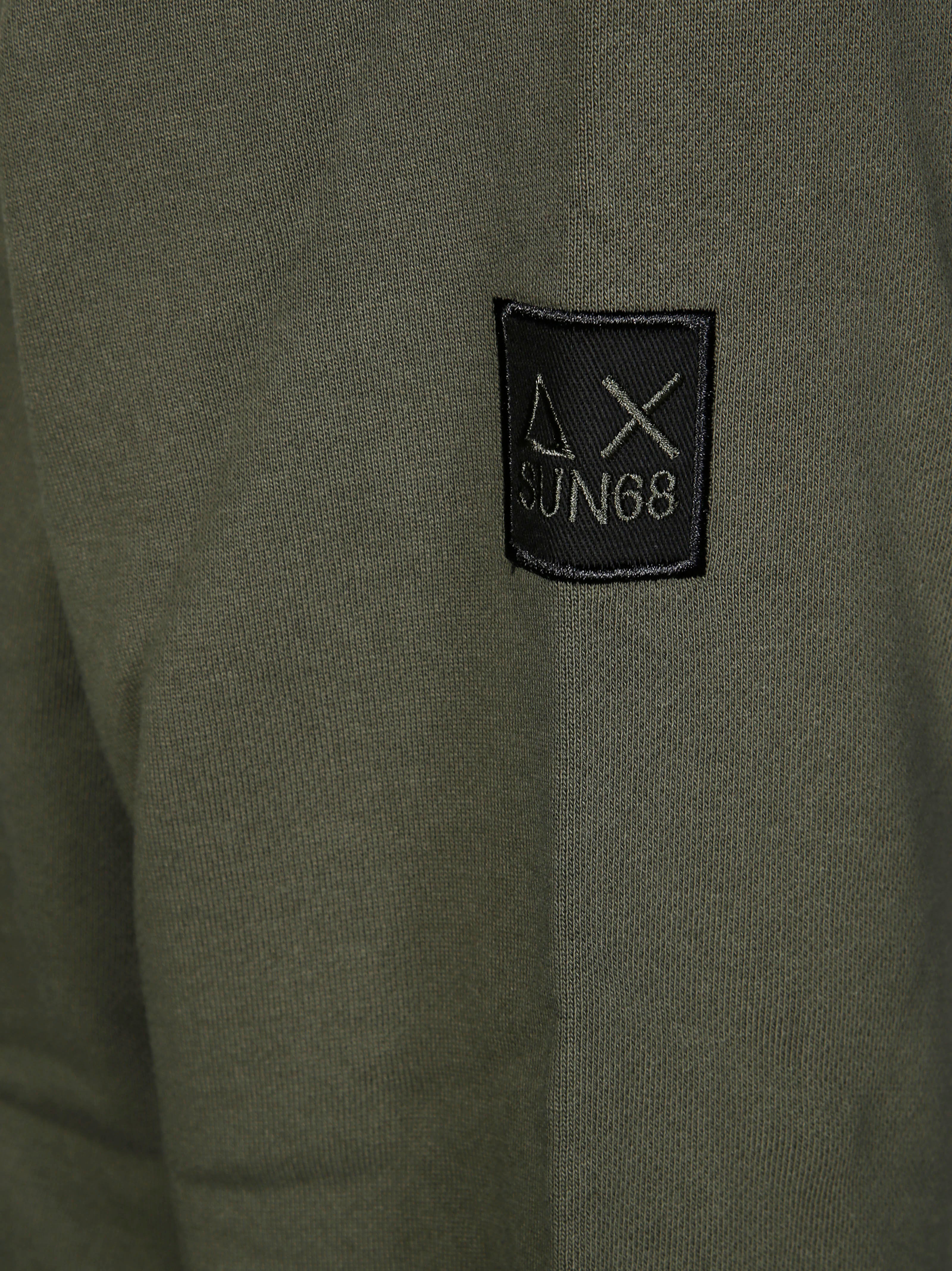 SUN 68 Women's Mini Bomber Sweatshirt with Nylon Hood