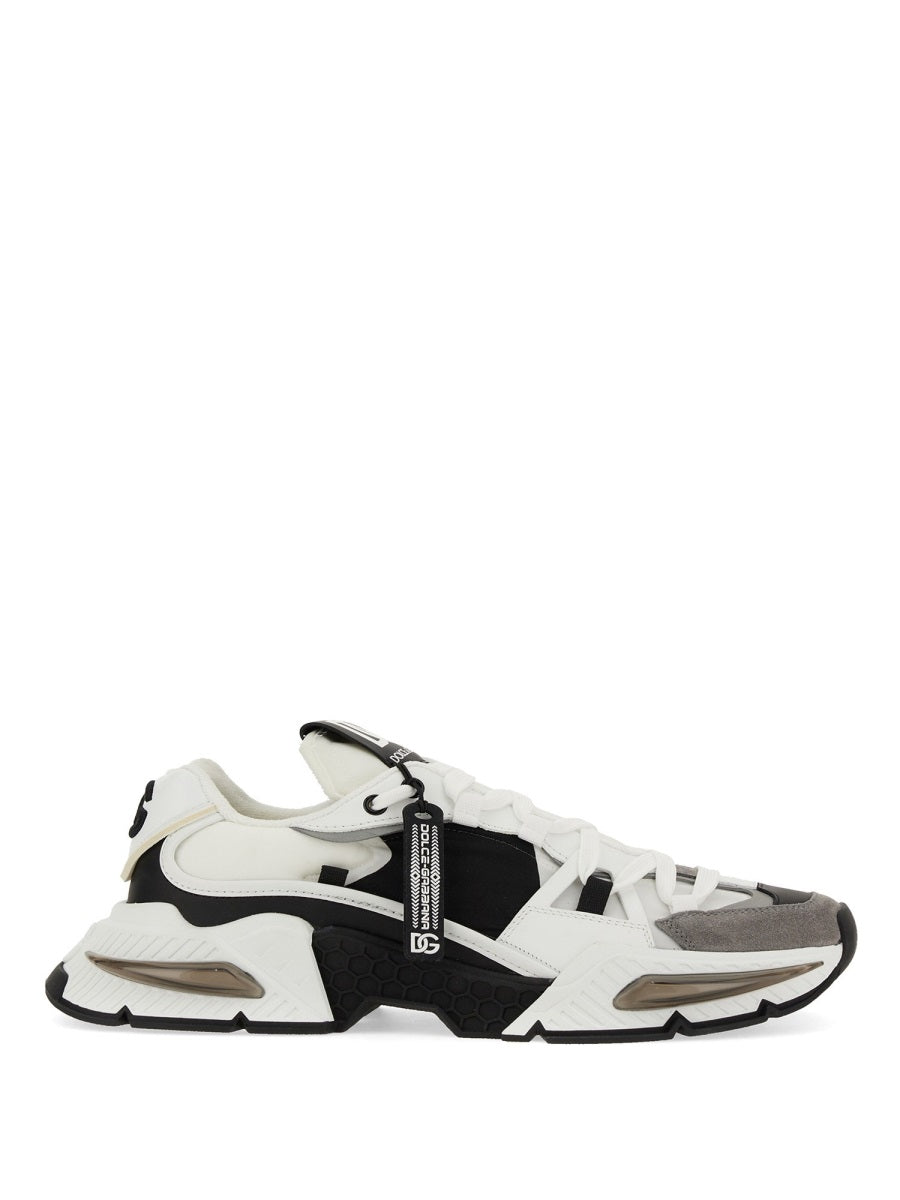 DOLCE & GABBANA Men's Low-Top Fashion Sneakers with 6 cm Sole
