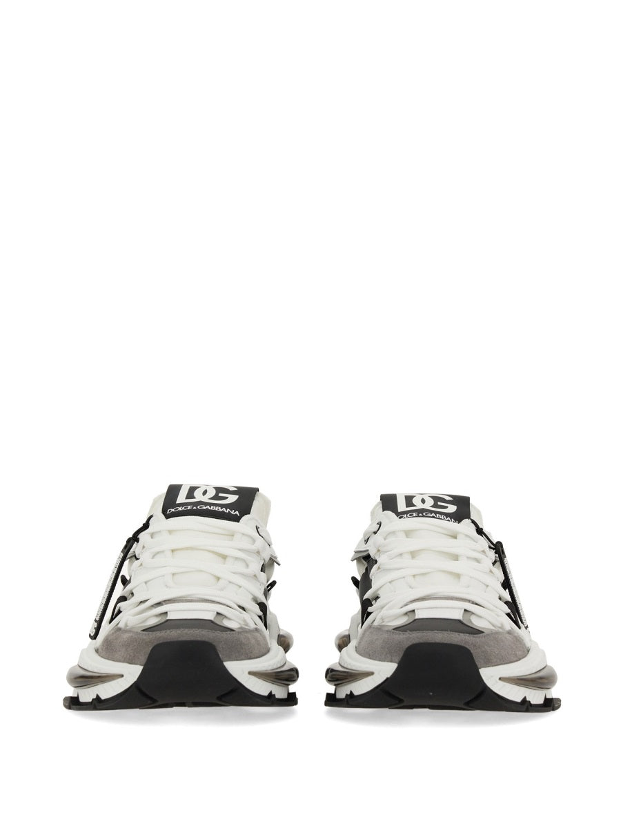 DOLCE & GABBANA Men's Low-Top Fashion Sneakers with 6 cm Sole