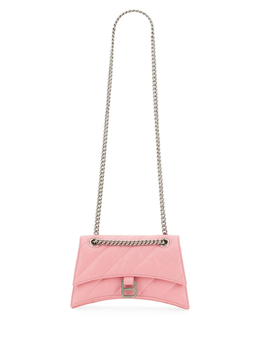 BALENCIAGA Mini Handbag with Adjustable Chain Shoulder Strap