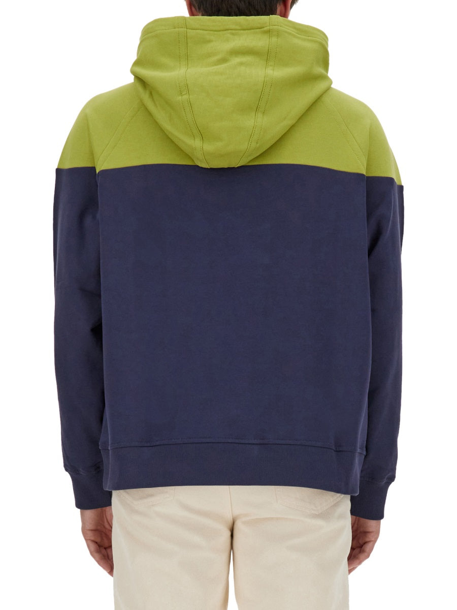 ETRO Men's Regular Fit Hooded Sweatshirt with Logo - Size L