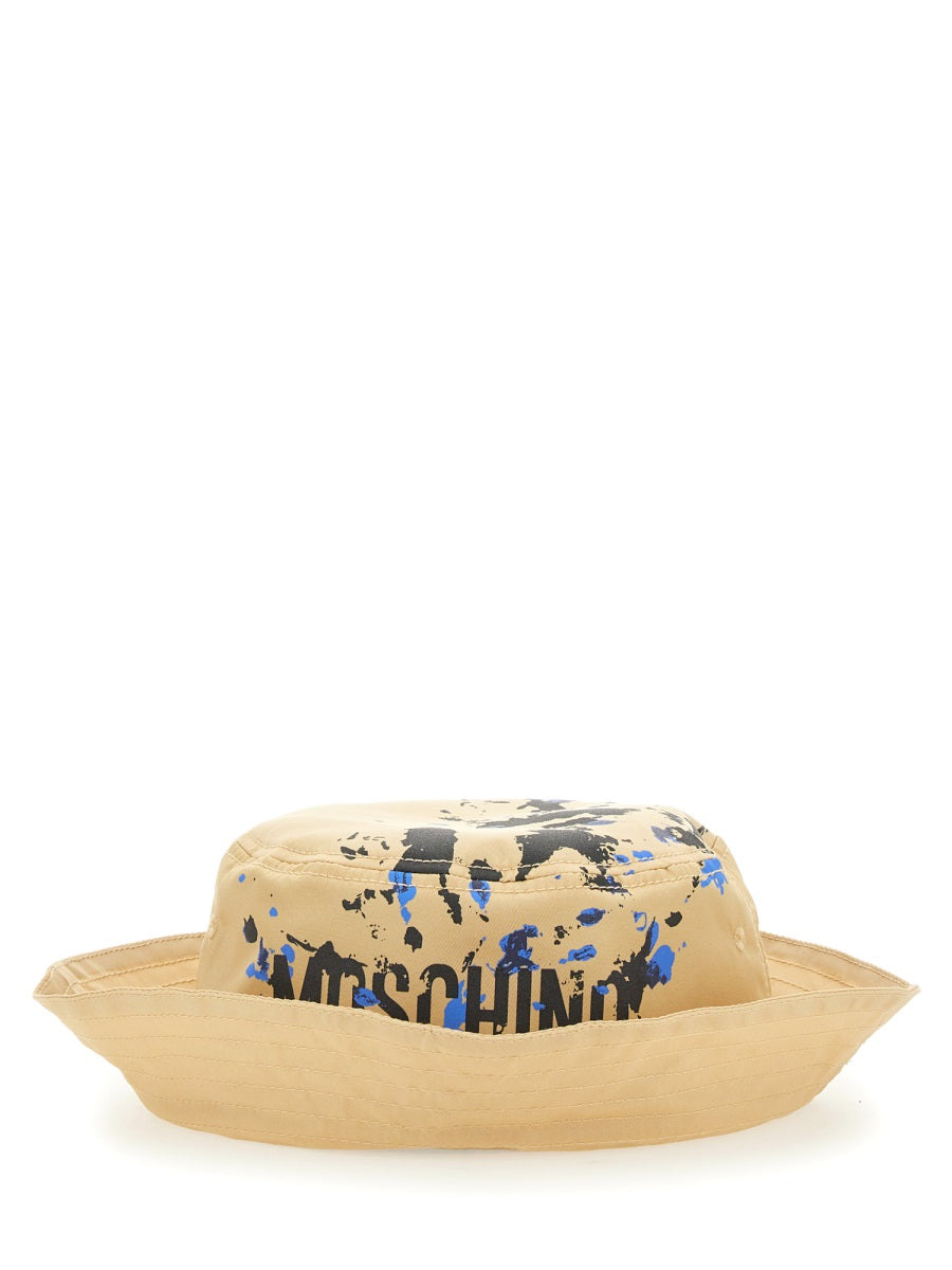 MOSCHINO COUTURE Couture Bucket Hat with Logo