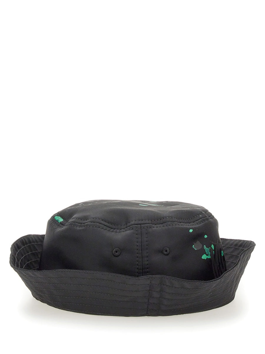 MOSCHINO COUTURE Logo Embellished Bucket Hat