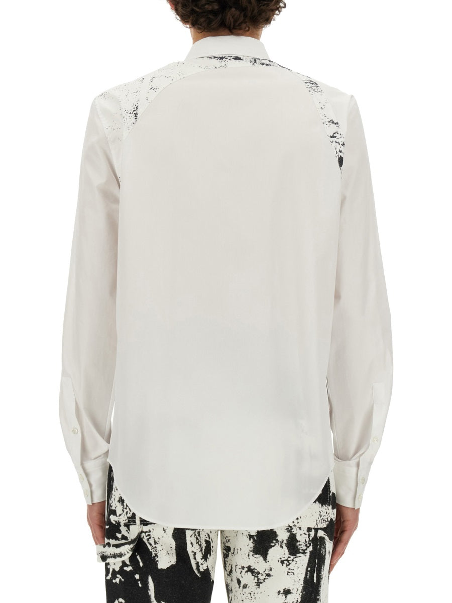 ALEXANDER McQUEEN Fold Harness Shirt - Regular Fit, Size 15 1/2