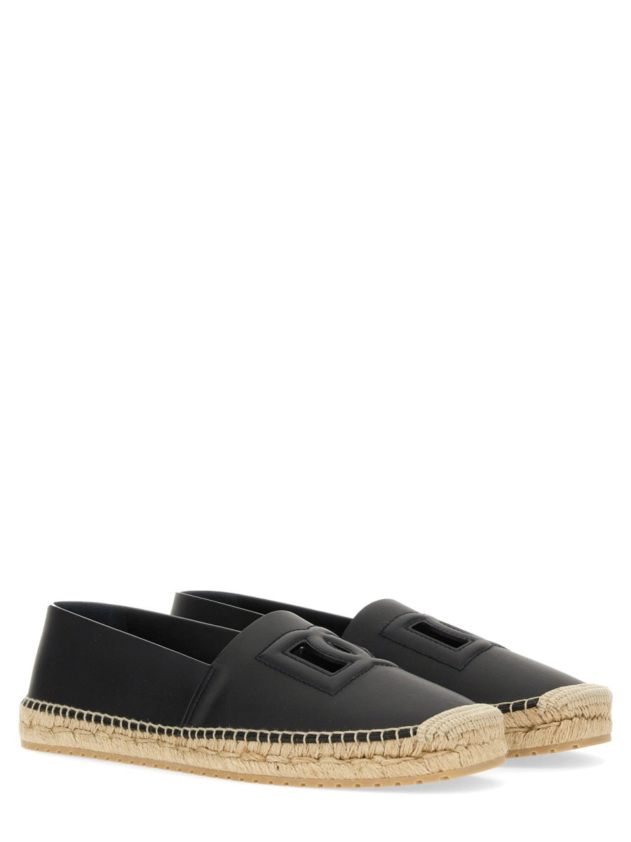 DOLCE & GABBANA Stylish Leather Espadrilles for Men