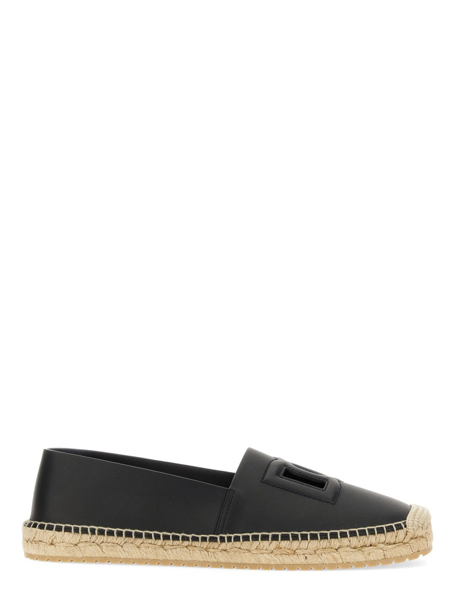 DOLCE & GABBANA Stylish Leather Espadrilles for Men