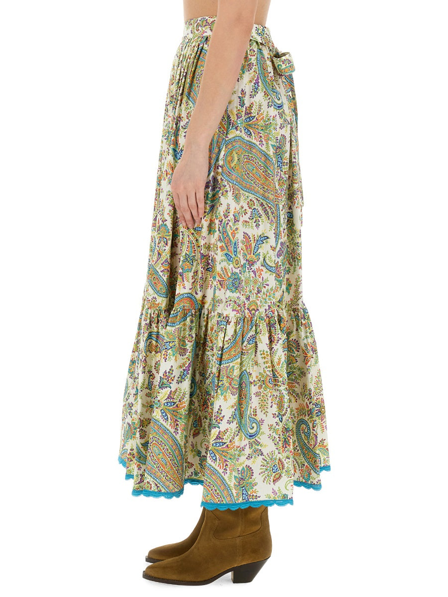 ETRO Elegant Long Skirt - Size 40 IT