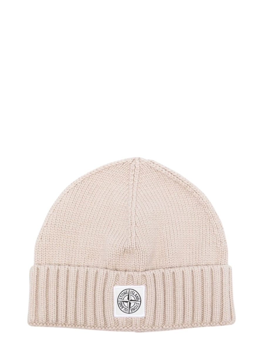 STONE ISLAND Trendy Kids Beanie - FW23 Collection