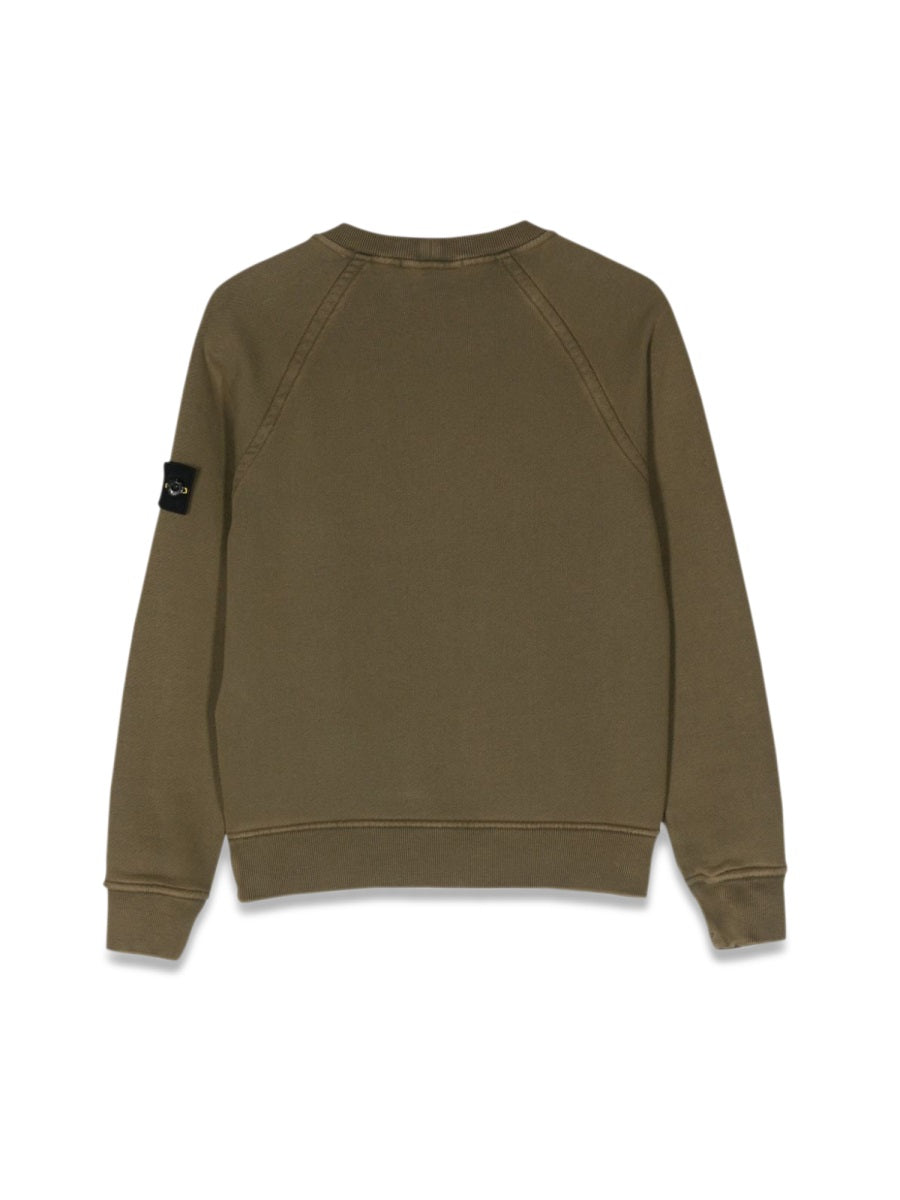 STONE ISLAND Boys Mini Crewneck Sweatshirt