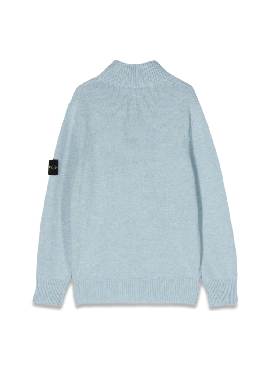 STONE ISLAND Buttoned Pullover for Boys