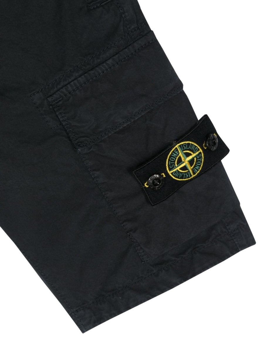 STONE ISLAND Regular Bermuda Shorts for Kids