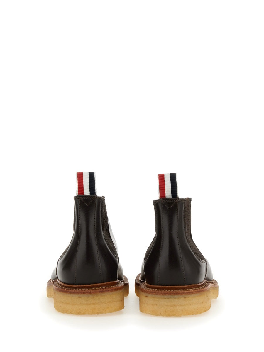 THOM BROWNE Classic Chelsea Boot for Men
