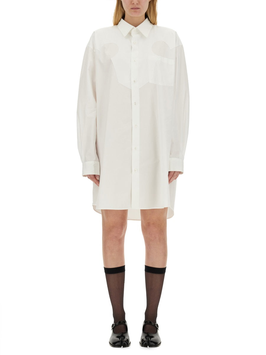 MAISON MARGIELA Oversized Shirt Dress - Size 40