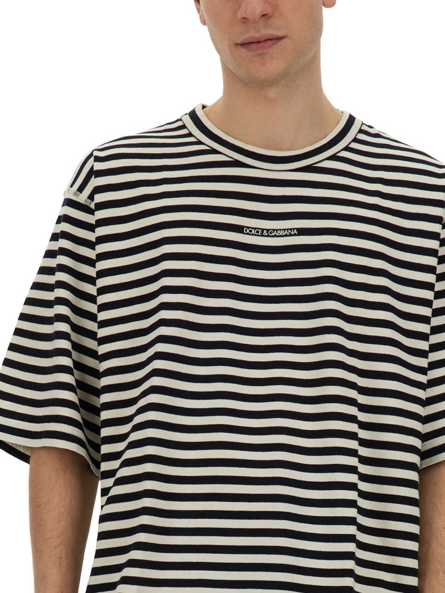DOLCE & GABBANA Oversized Logo T-Shirt - Size L