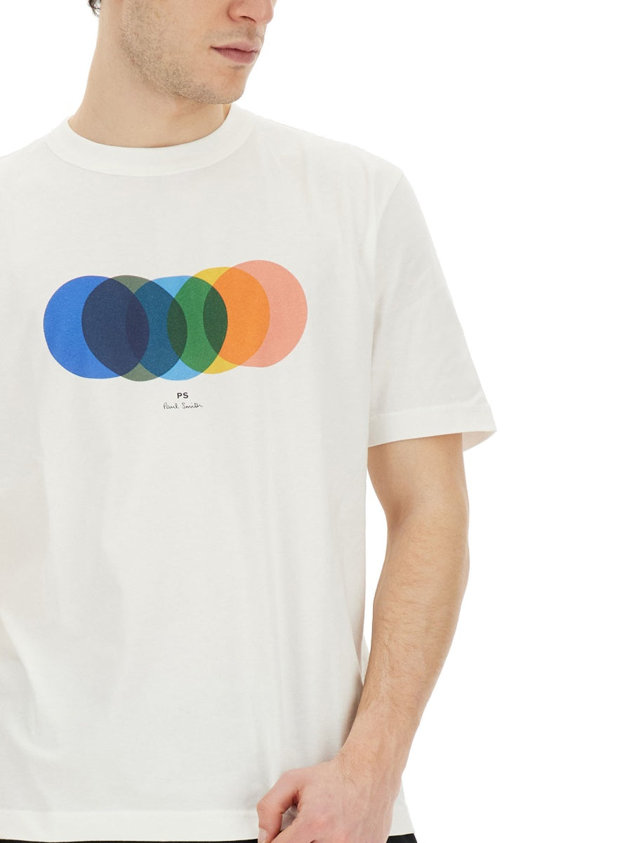 PS BY PAUL SMITH Circles T-Shirt - Size L