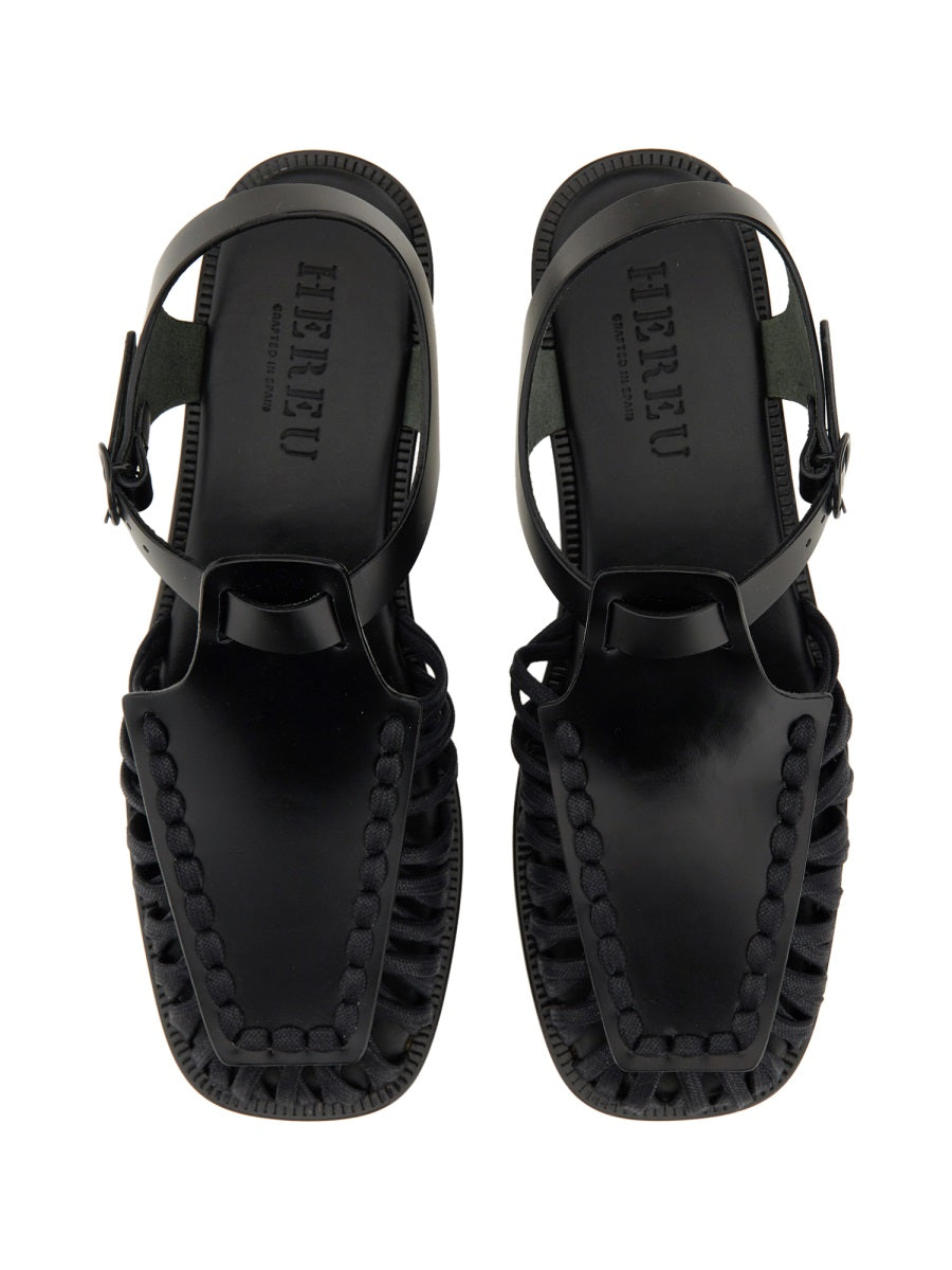 HEREU Alaro Sandals - Elegant Leather Design for Women