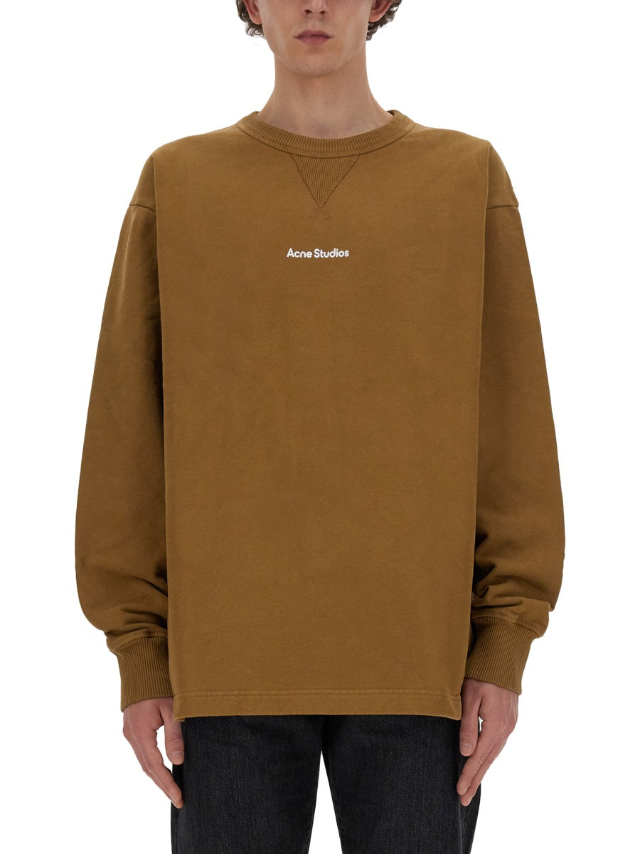 ACNE STUDIOS Classic Logo Sweatshirt for Men - Size L