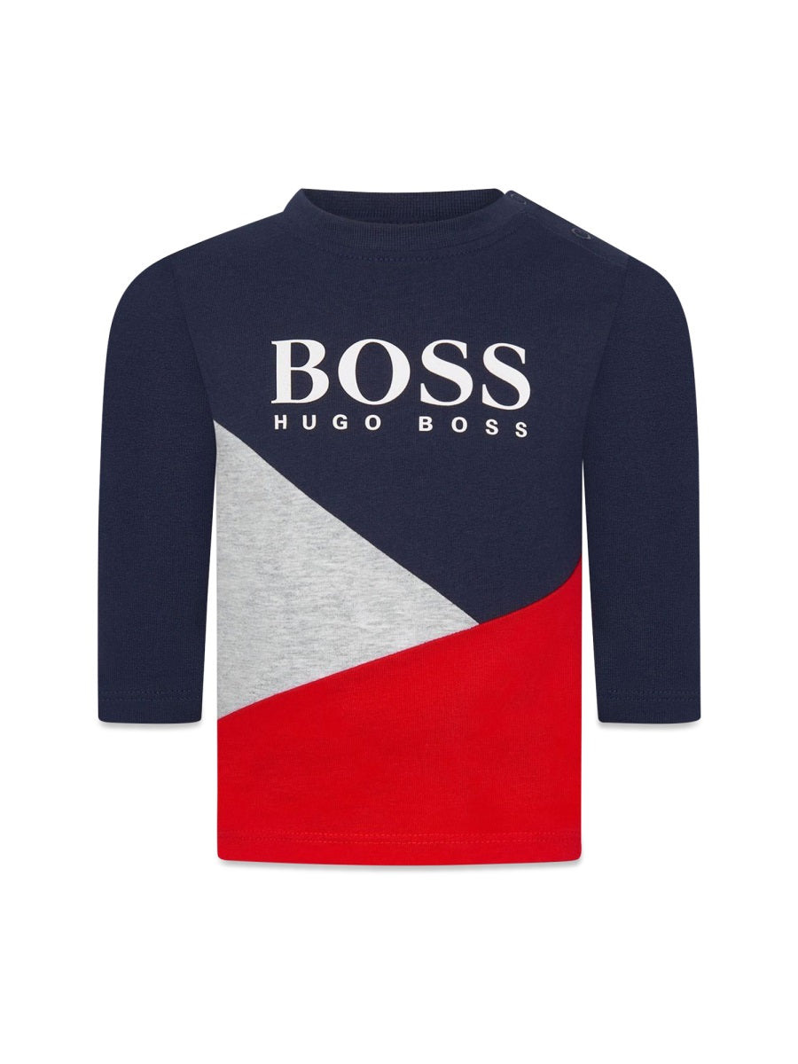 BOSS Boys Long Sleeve Mini Tee Shirt