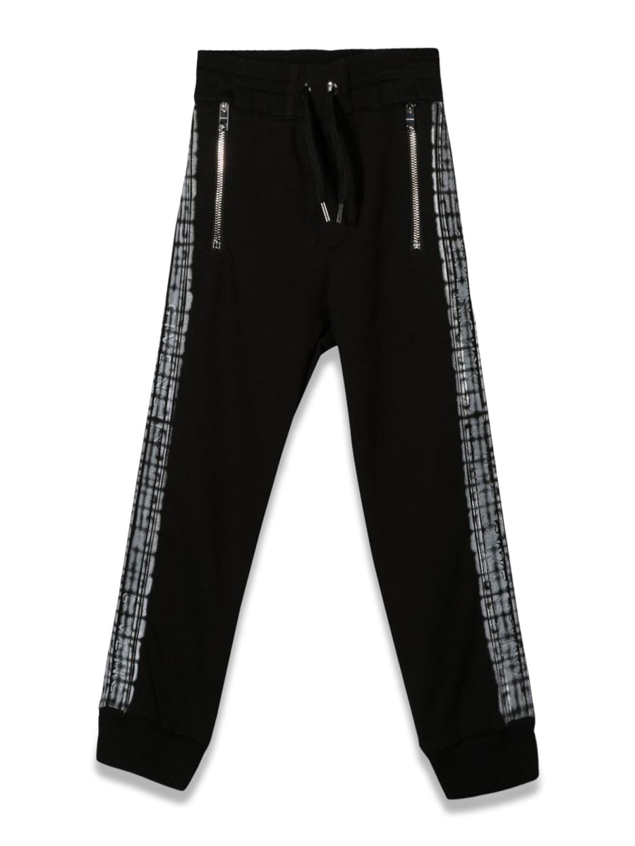 GIVENCHY Jogger Trousers with Logoed Side Bands for Teens