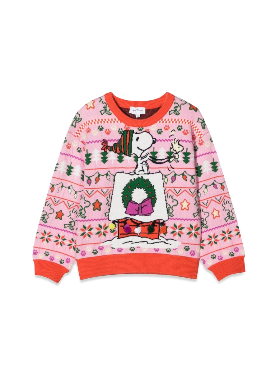 MARC JACOBS Mini Christmas Peanuts Crewneck Sweater