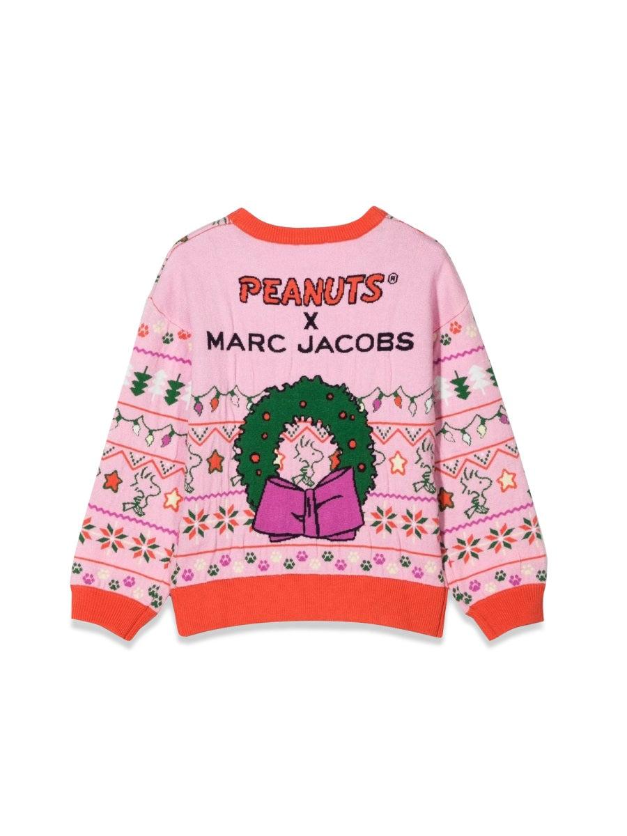 MARC JACOBS Mini Christmas Peanuts Crewneck Sweater